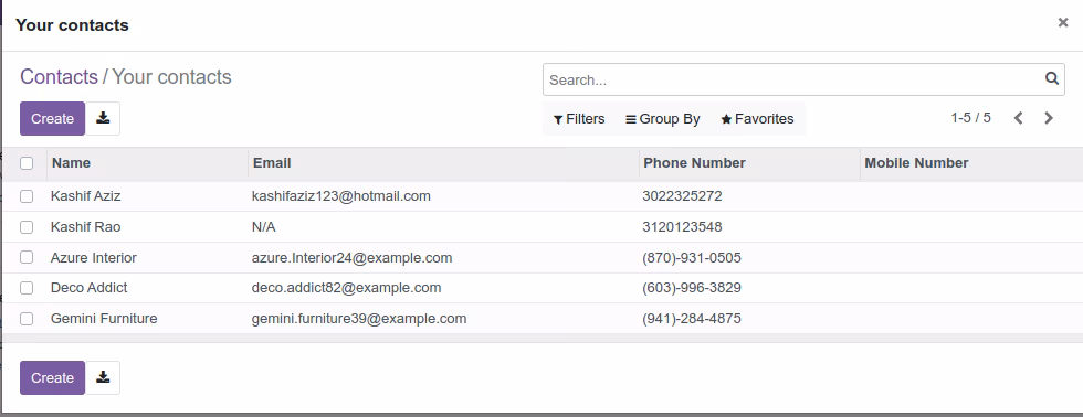 Sync Google Contacts