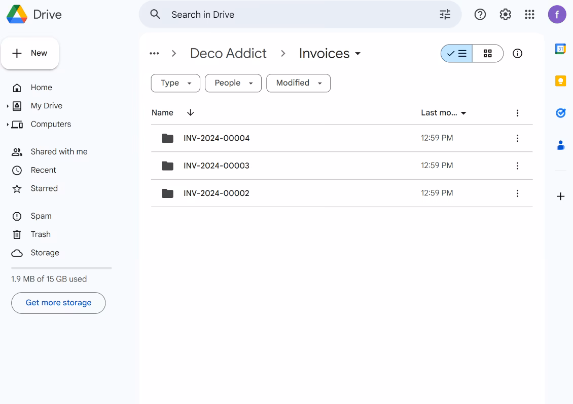 Google Drive sync