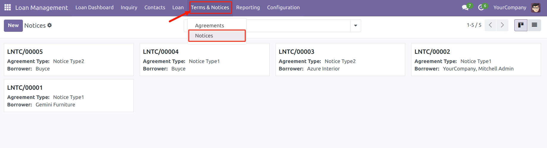 Loan Management Workflow