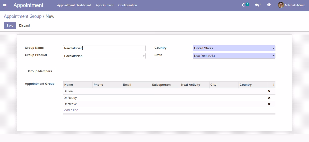 Doctor Consultation booking module