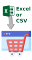 Import Product Variants in, Import Attributes Values in, Product Variants import 