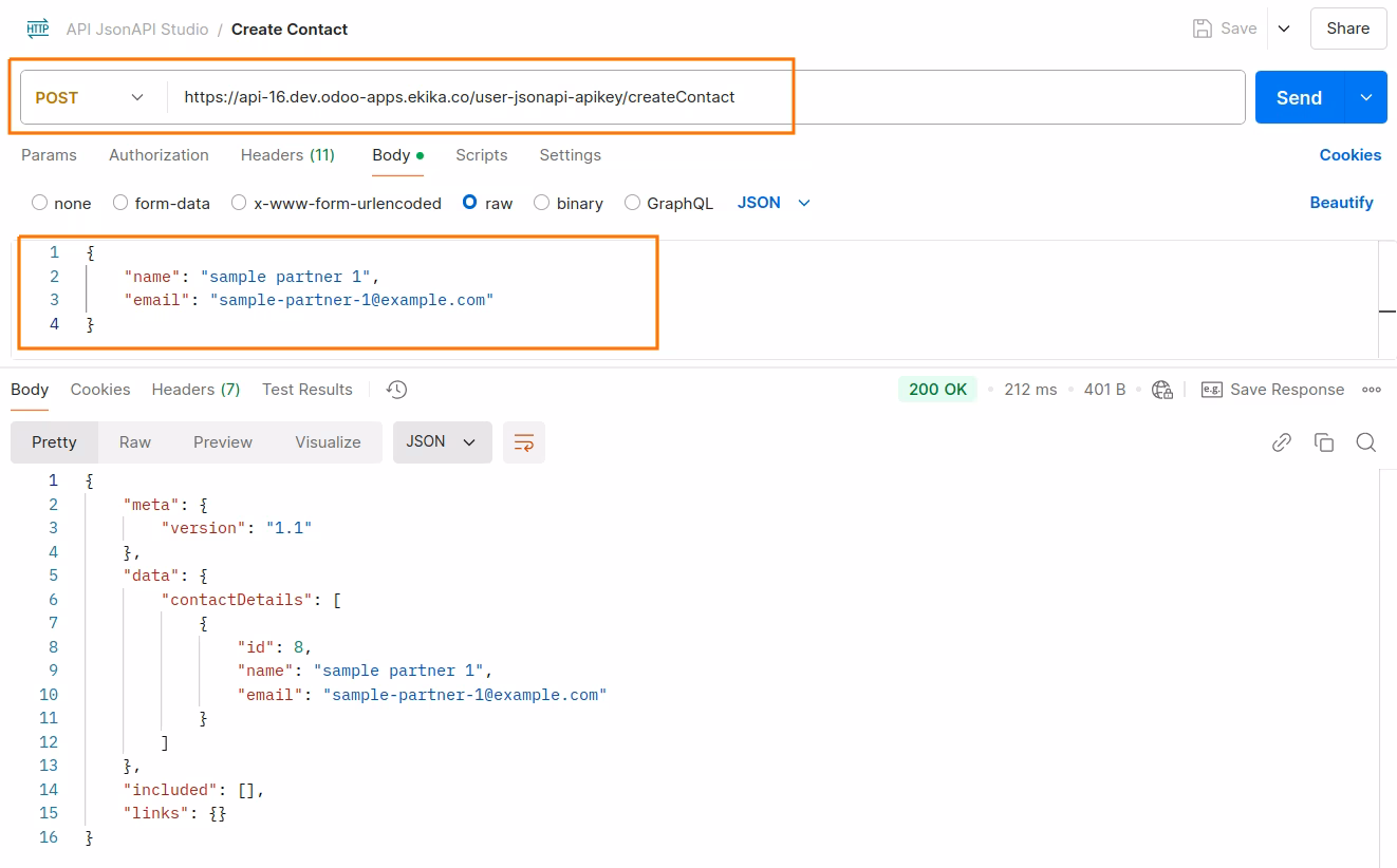 Create Partner Request