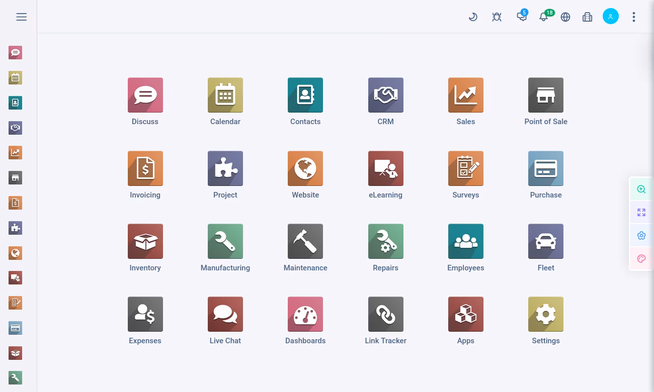 Butterfly default icons