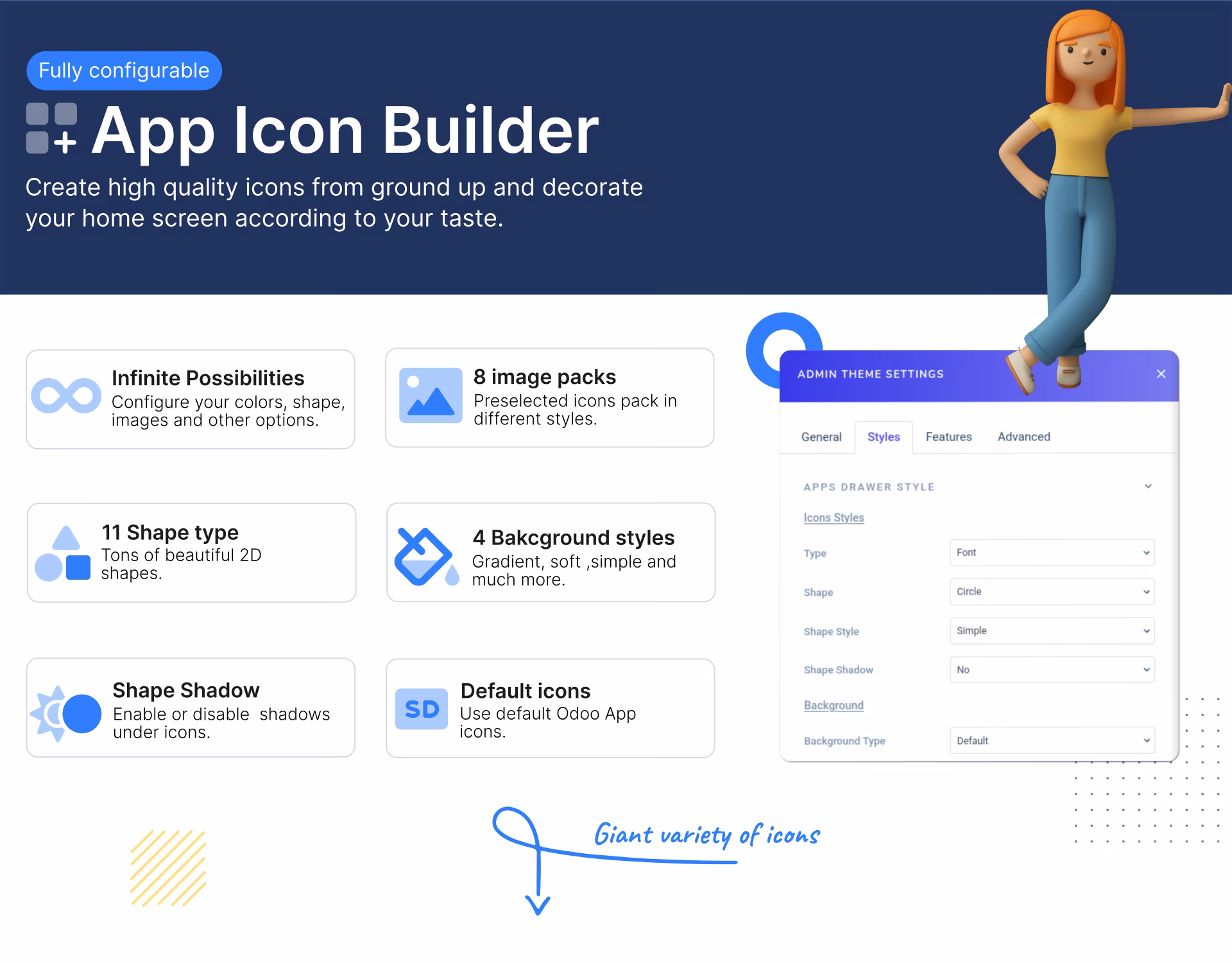 Butterfly app icon configurator