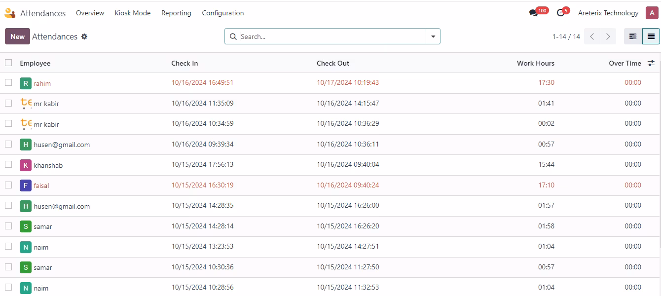 Module Screenshot