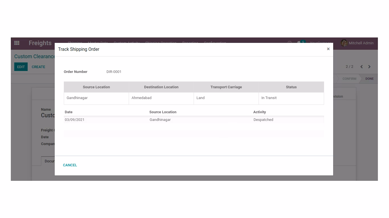 Freight Management System