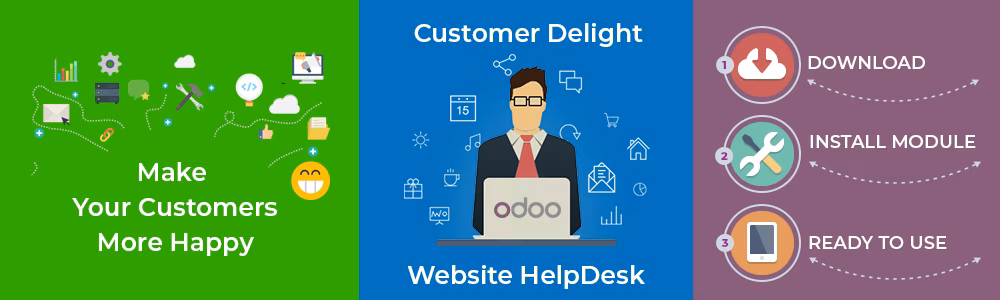 Website Helpdesk Support Ticket Management in 16, 14, 13, 12