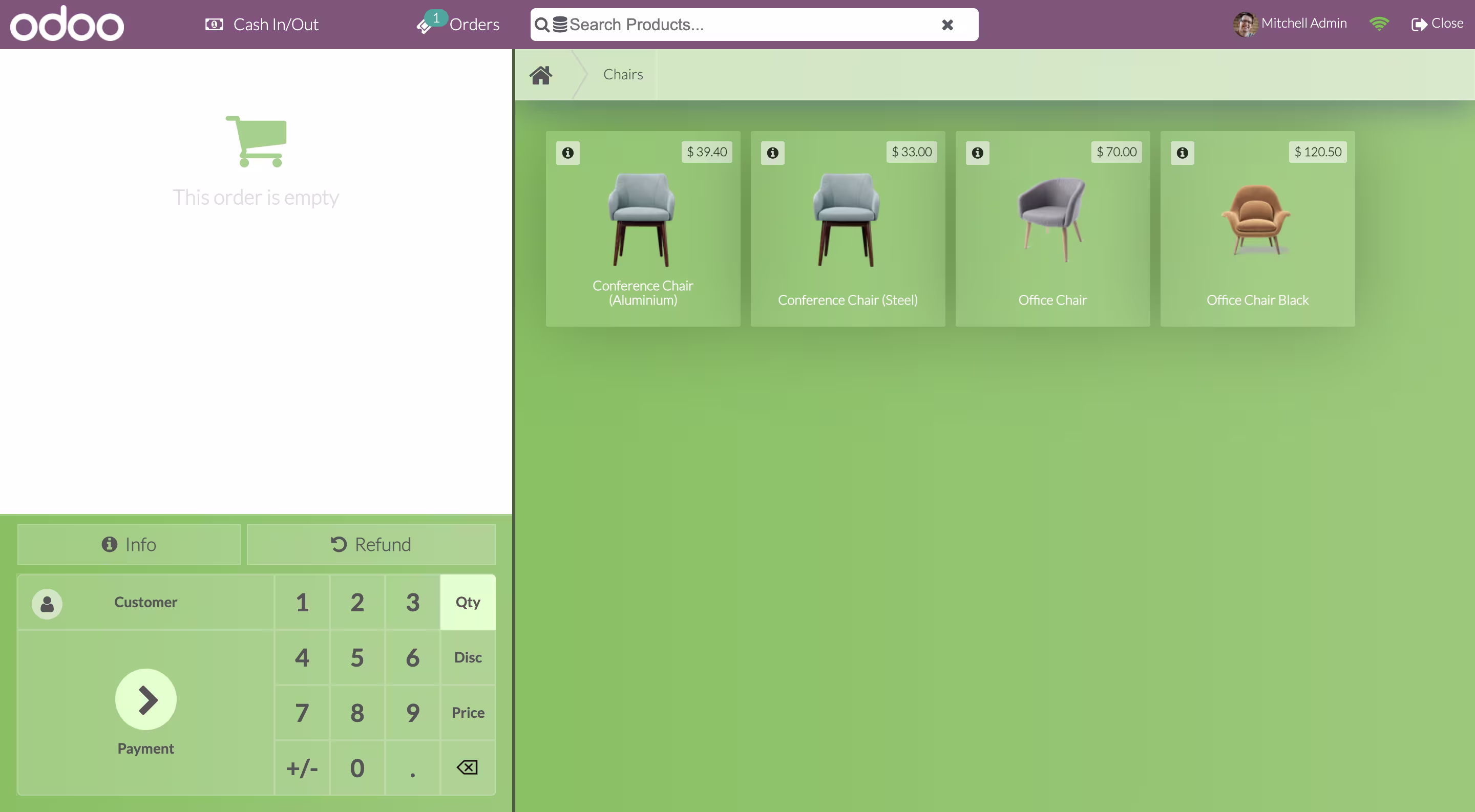 Lime Odoo POS Theme