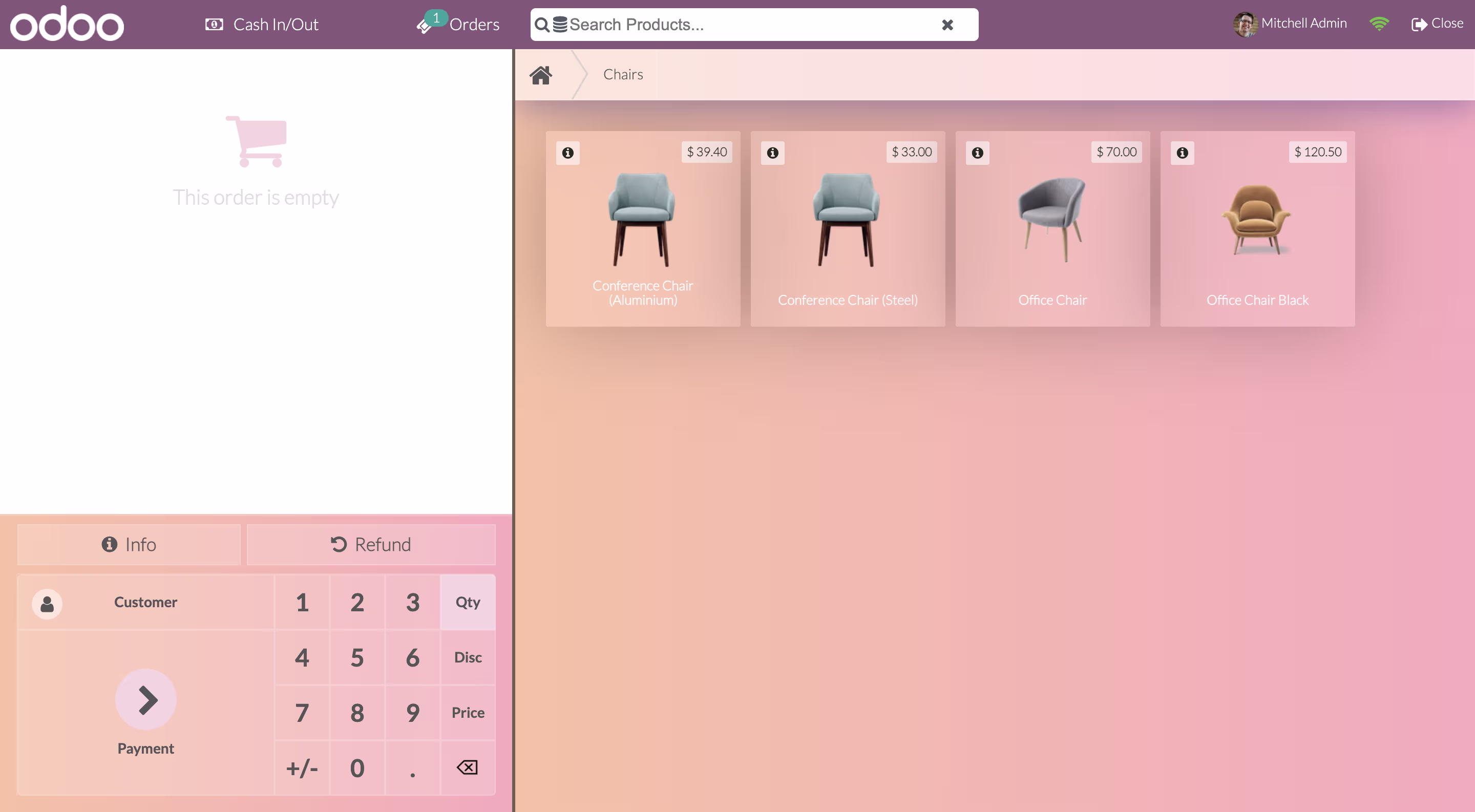 Roseanna Odoo POS Theme