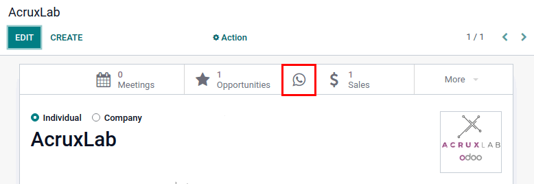 ChatRoom, Onvodo® WhatsApp Send Direct Message