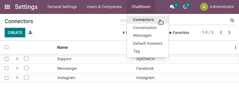 ChatRoom, Onvodo® WhatsApp Multi numbers