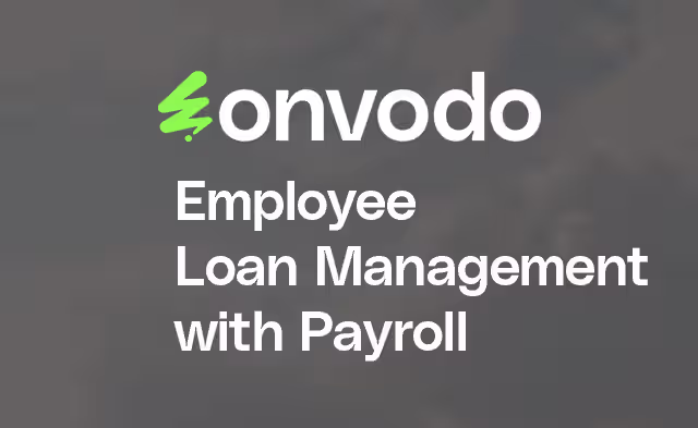 Employee Loan Management with Payroll