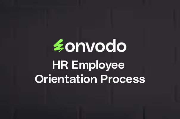 Employee Orientation Process (Human Resource)