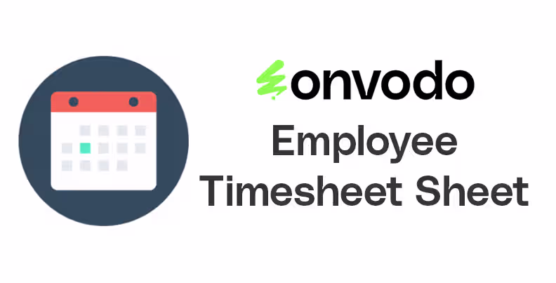Employee Timesheet Sheet