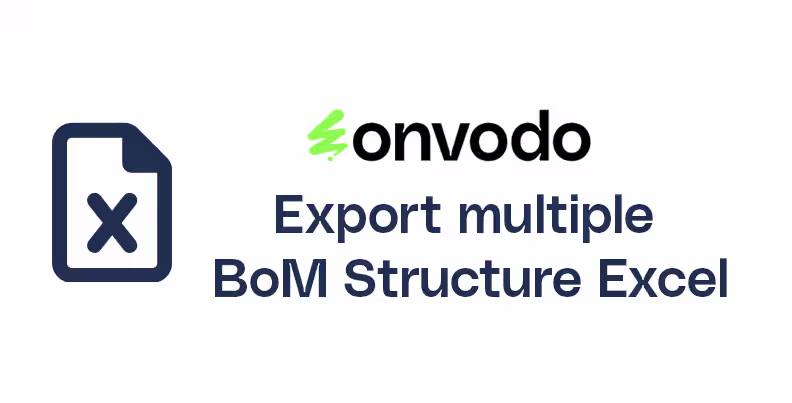Export multiple BoM Structure Excel