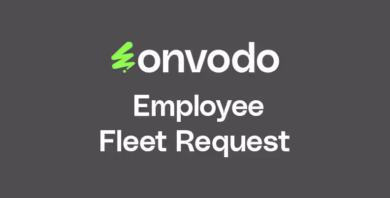 Fleet Vehicle Request by Employee