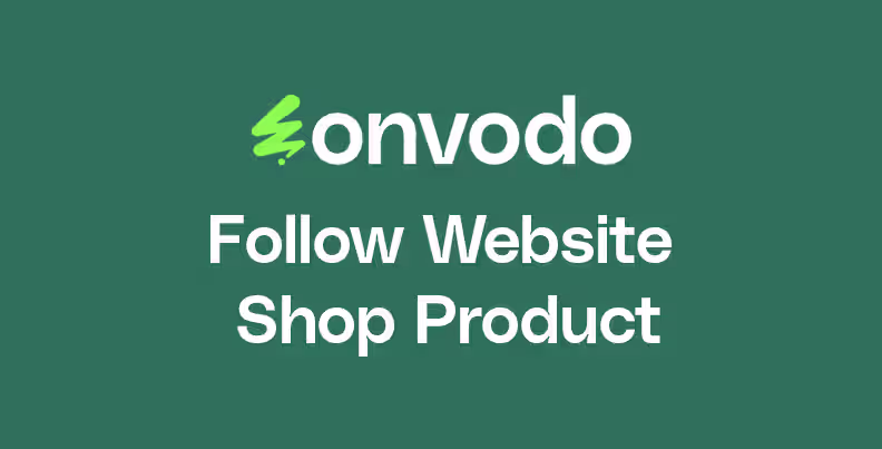 Follow Website Shop Product