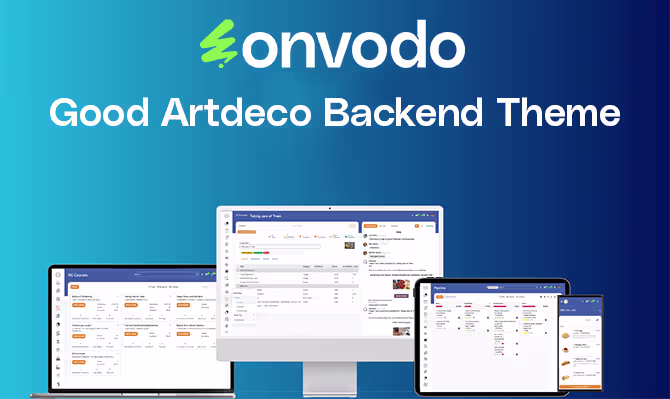 Good Artdeco Backend Theme