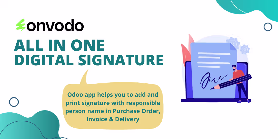 All In One Digital Signature - Purchase Order, Invoice & Delivery
