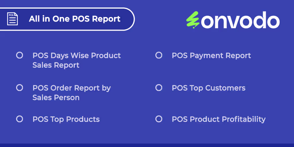 All In One POS Reports