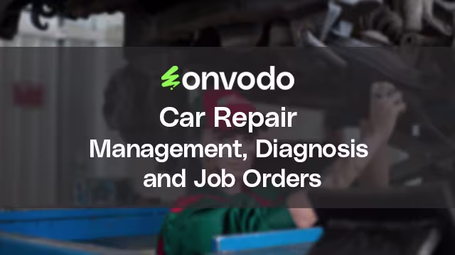 Car Repair Management, Diagnosis and Job Orders