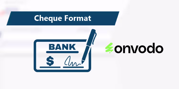 Cheque Format