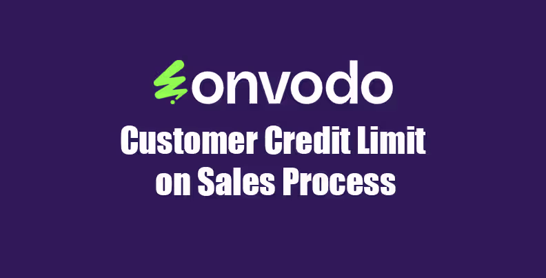 Customer Credit Limit on Sales
