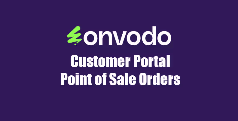 Customer Portal Point of Sale Orders