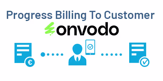 Customer Progress Billing Invoice