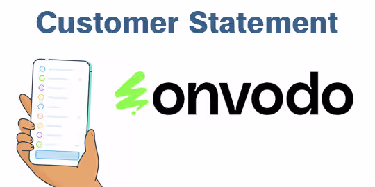 Customer Statement and Customer Overdue Payments Vendor Bank Statements Reports
