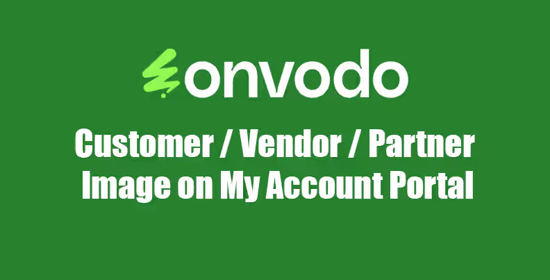 Customer Vendor Partner Image on My Account Portal