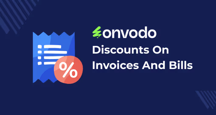 Discounts On Invoices And Bills