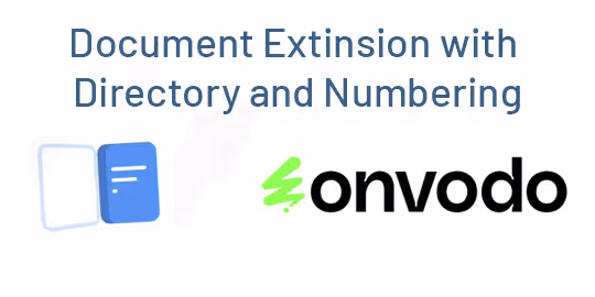 Document Management with Document numbering,Security and Tags