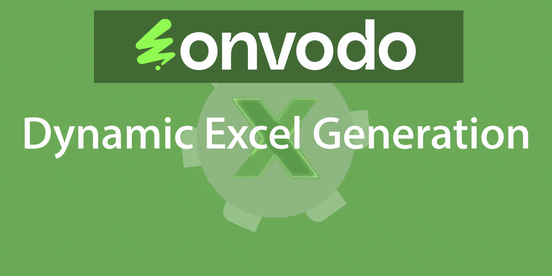 Dynamic Excel Generation